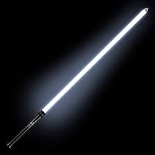 white lightsaber