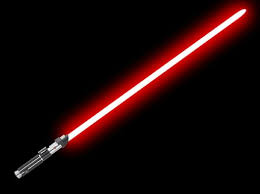 red lightsaber