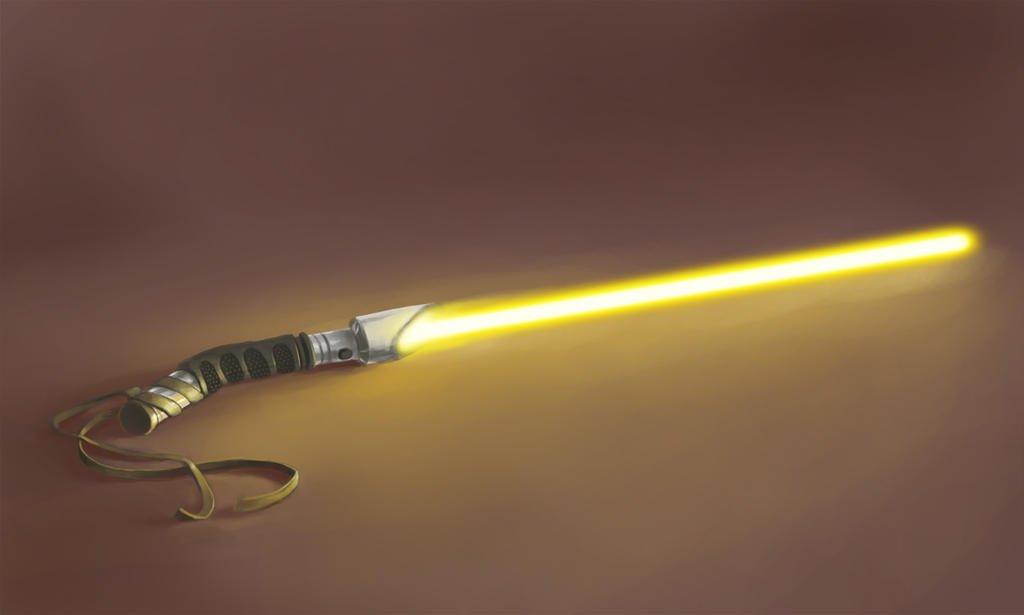 the meaning and the users of the yellow lightsaber