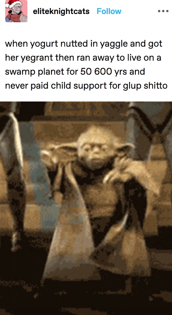 The Glup Shitto Meme in Star Wars Explained