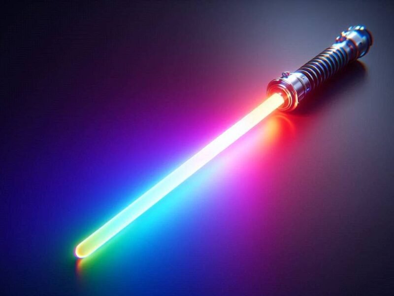 Rainbow lightsaber meaning and history