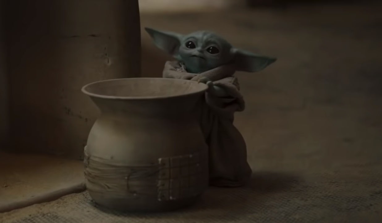 Grogu, Known as Baby Yoda